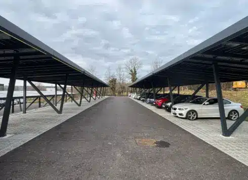 carport ombrière photovoltaique